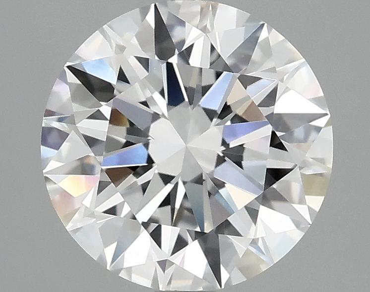 2.54 Carat Round Shaped Ideal Cut VVS2 IGI Certified Lab Grown Diamond