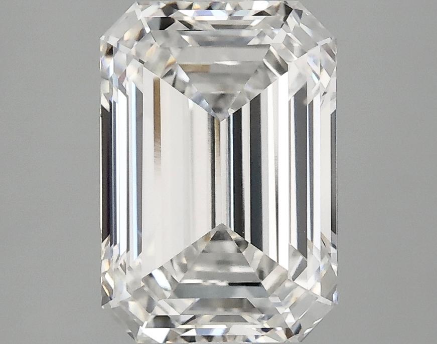 3.1 Carat Emerald Shaped Ideal Cut VVS2 IGI Certified Lab Grown Diamond