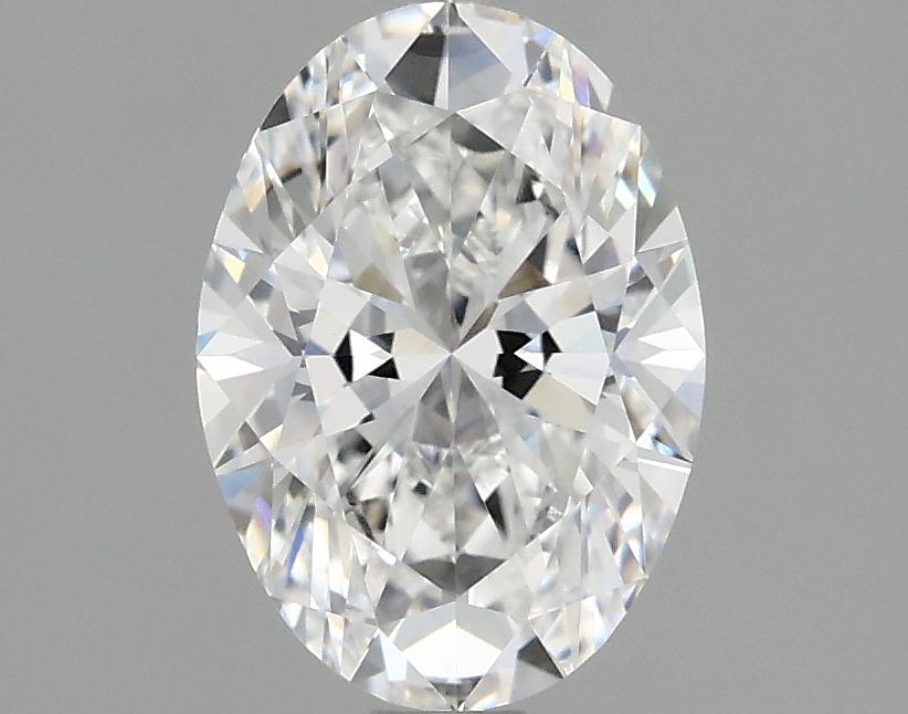1.5 Carat Oval Shaped Ideal Cut VVS2 IGI Certified Lab Grown Diamond