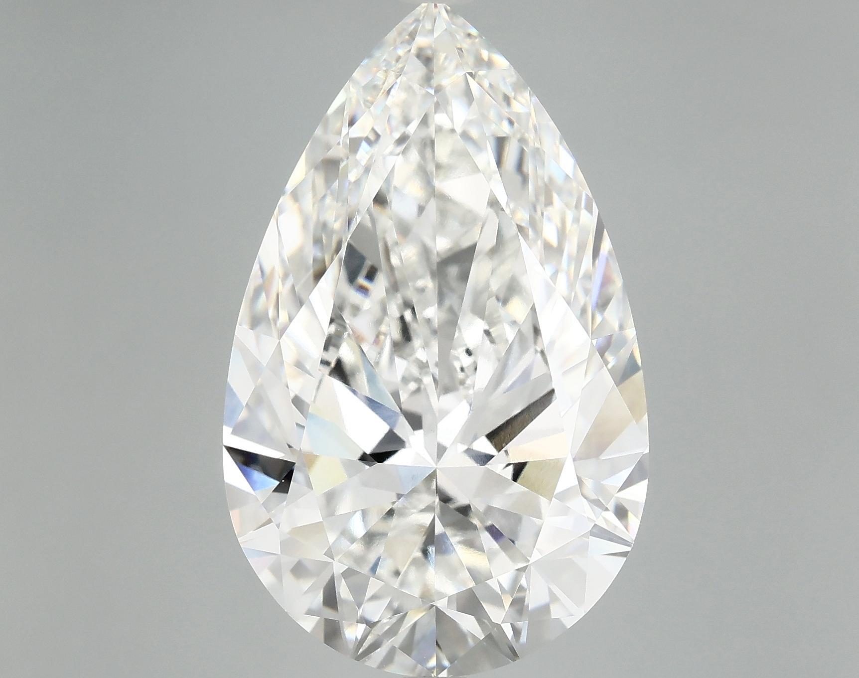 11.64 Carat Pear Shaped Ideal Cut VVS2 IGI Certified Lab Grown Diamond