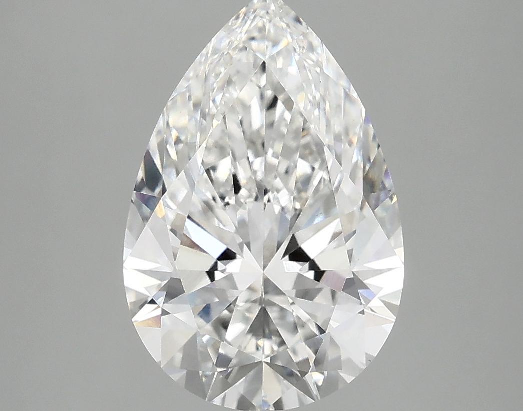 3.09 Carat Pear Shaped Excellent Cut VS1 IGI Certified Lab Grown Diamond