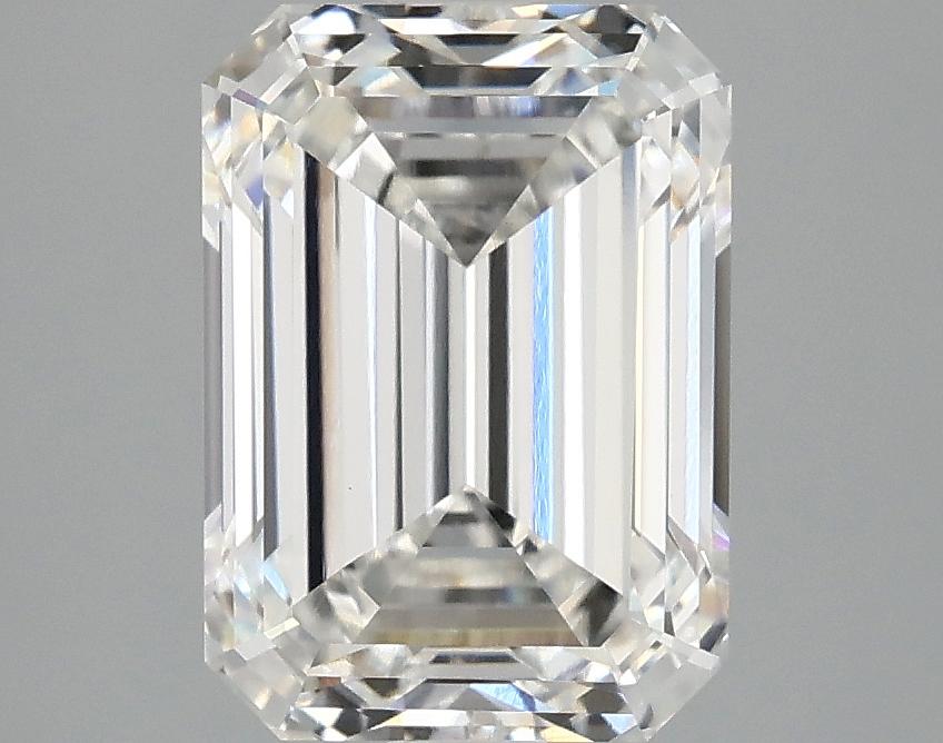 3.27 Carat Emerald Shaped Excellent Cut VVS2 IGI Certified Lab Grown Diamond