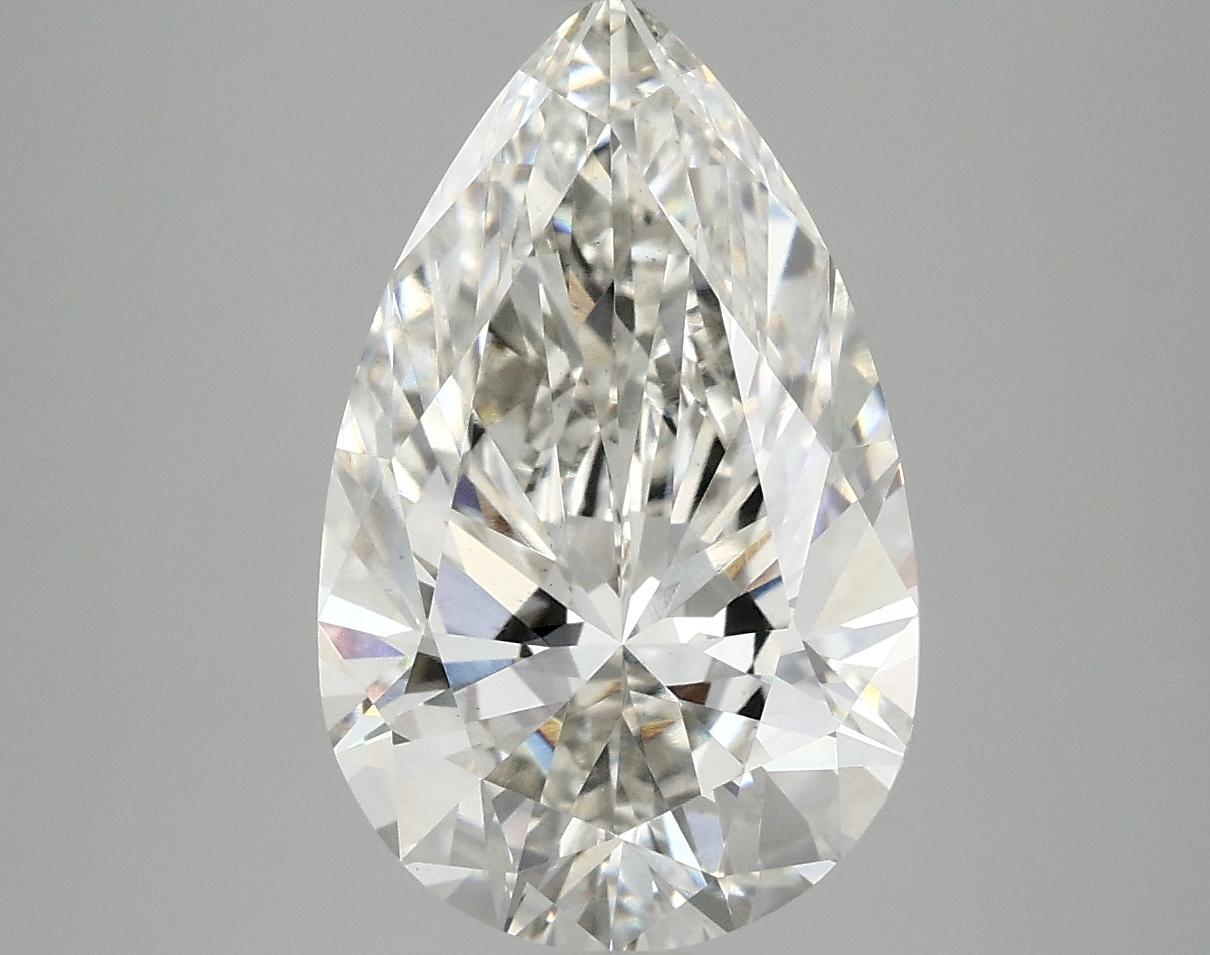 4.06 Carat Pear Shaped Ideal Cut VS1 IGI Certified Lab Grown Diamond