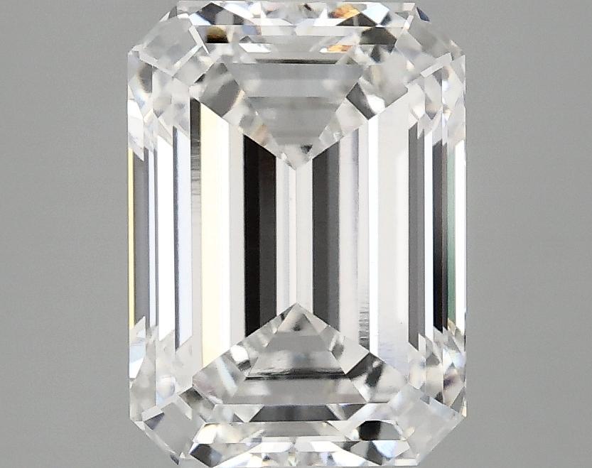3.2 Carat Emerald Shaped Excellent Cut VVS2 IGI Certified Lab Grown Diamond