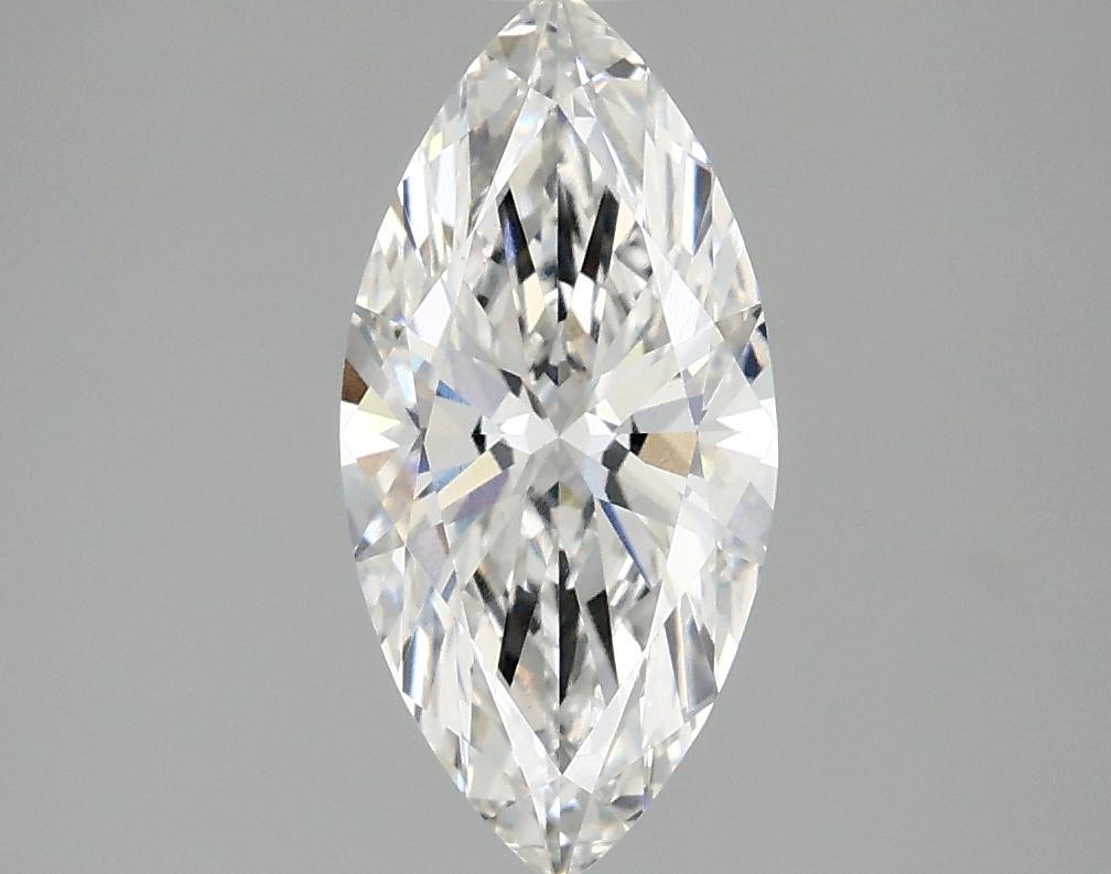 1.47 Carat Marquise Shaped Excellent Cut VVS2 IGI Certified Lab Grown Diamond