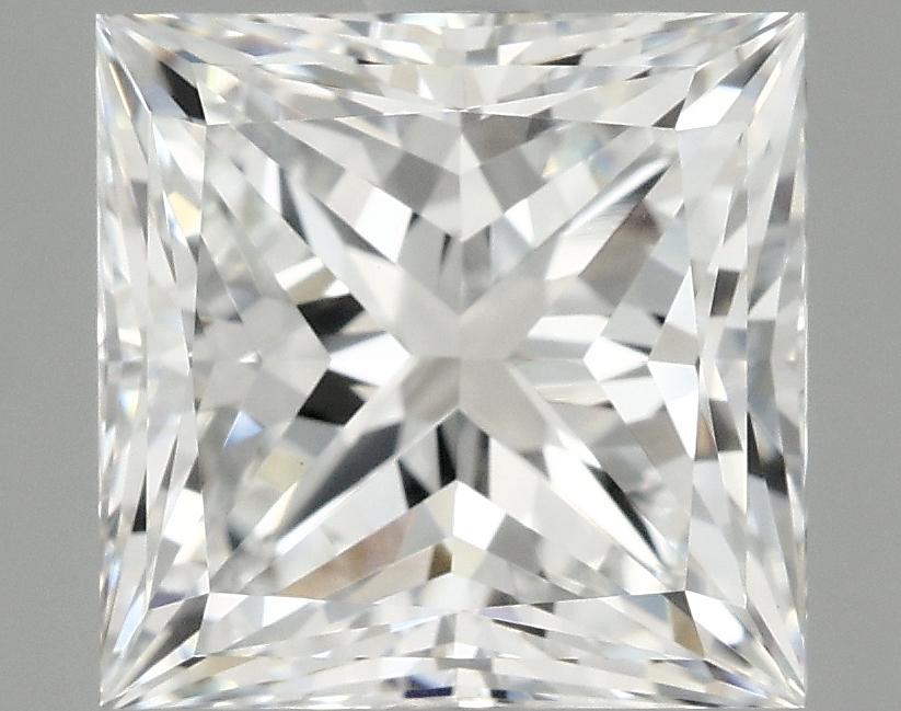 3.01 Carat Princess Shaped Ideal Cut VVS2 IGI Certified Lab Grown Diamond