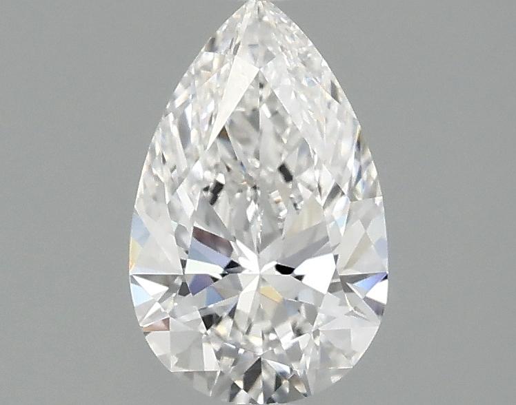 0.98 Carat Pear Shaped Ideal Cut VVS2 IGI Certified Lab Grown Diamond