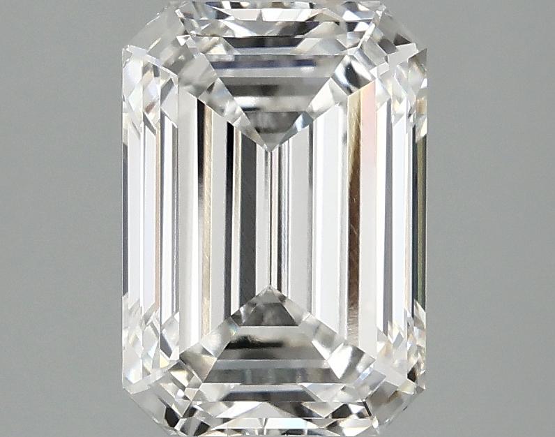 2.54 Carat Emerald Shaped Ideal Cut VS1 IGI Certified Lab Grown Diamond