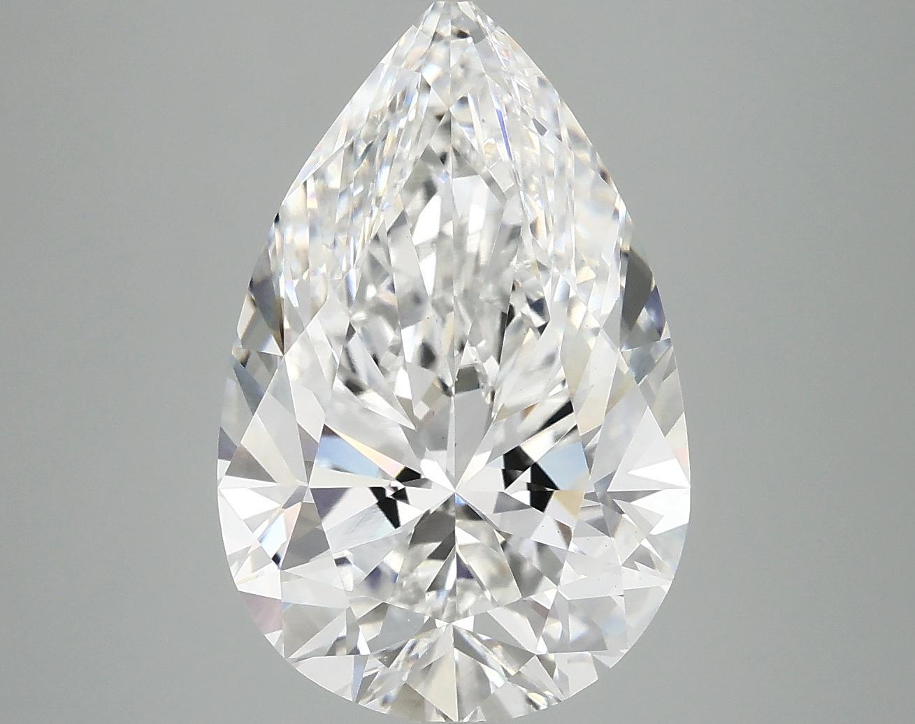 6.02 Carat Pear Shaped Ideal Cut VS1 IGI Certified Lab Grown Diamond