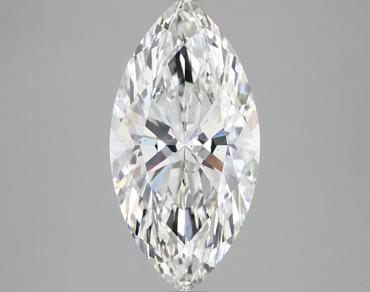 3.35 Carat Marquise Shaped Ideal Cut VS2 IGI Certified Lab Grown Diamond