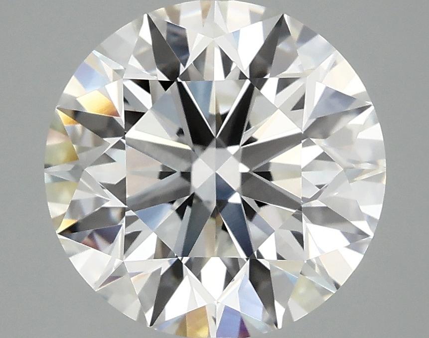 4.03 Carat Round Shaped Excellent Cut VVS2 IGI Certified Lab Grown Diamond