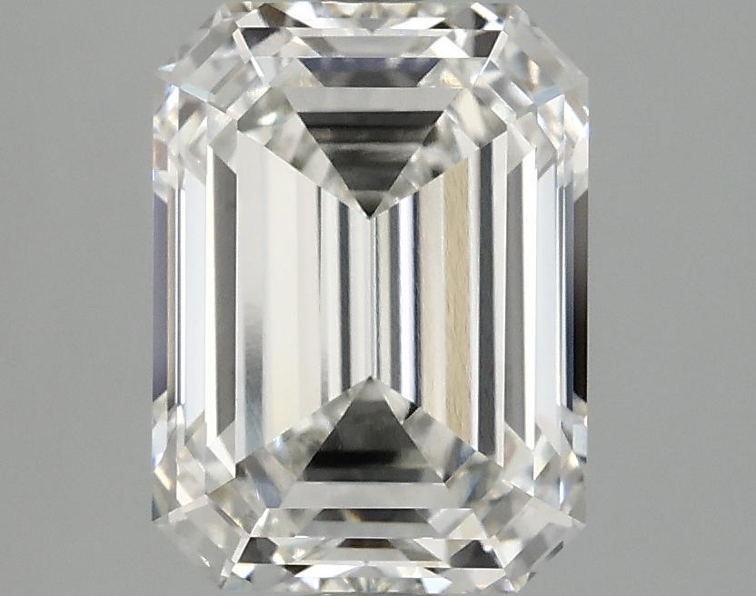 3.21 Carat Emerald Shaped Excellent Cut VVS2 IGI Certified Lab Grown Diamond