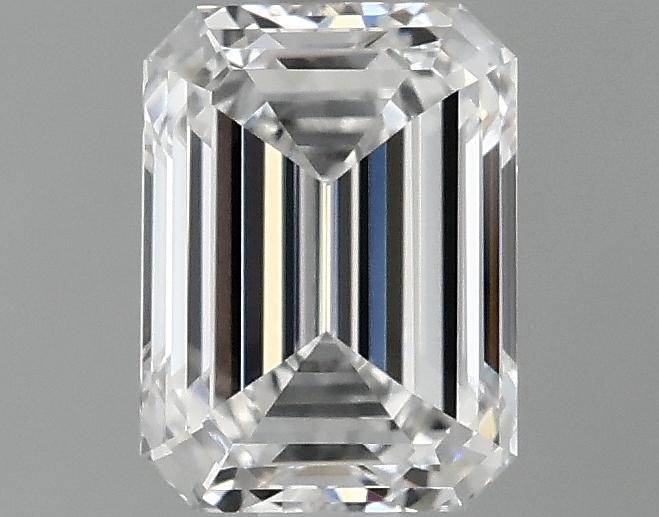 0.98 Carat Emerald Shaped Excellent Cut VVS2 IGI Certified Lab Grown Diamond