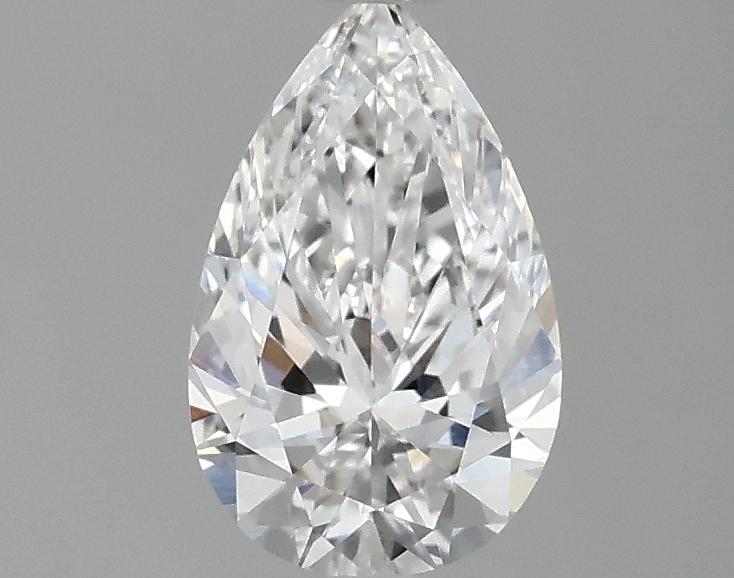 0.97 Carat Pear Shaped Ideal Cut VVS2 IGI Certified Lab Grown Diamond