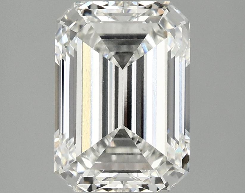 2.51 Carat Emerald Shaped Ideal Cut VVS2 IGI Certified Lab Grown Diamond