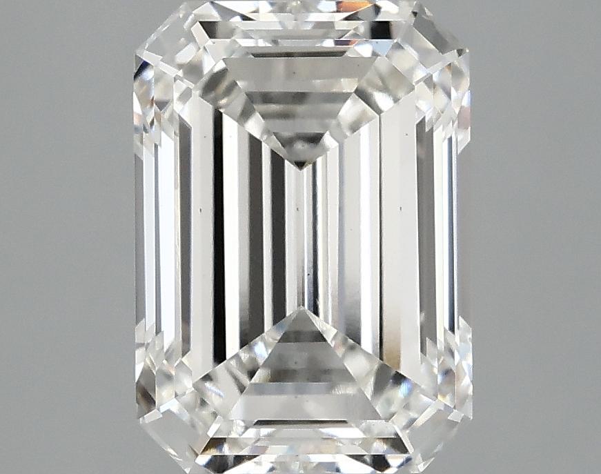 3.49 Carat Emerald Shaped Ideal Cut VS2 IGI Certified Lab Grown Diamond
