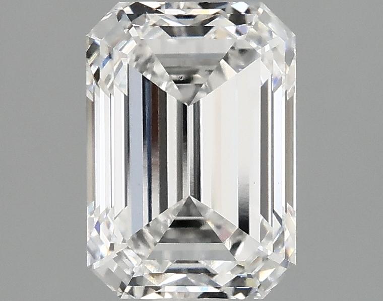 2.16 Carat Emerald Shaped Ideal Cut VS2 IGI Certified Lab Grown Diamond