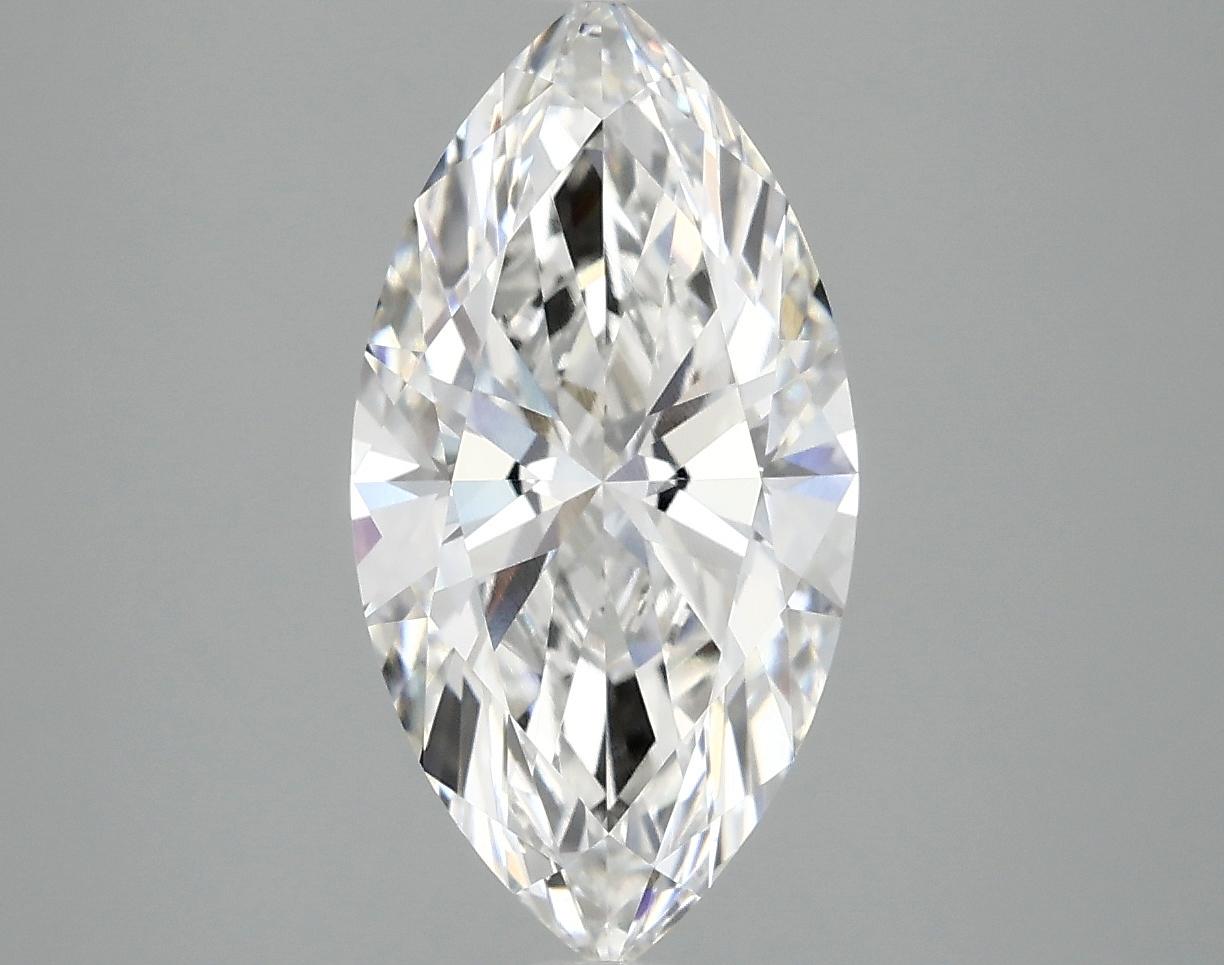 2.52 Carat Marquise Shaped Ideal Cut VVS2 IGI Certified Lab Grown Diamond