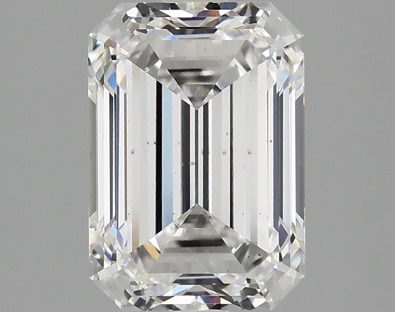2.51 Carat Emerald Shaped Ideal Cut VS2 IGI Certified Lab Grown Diamond