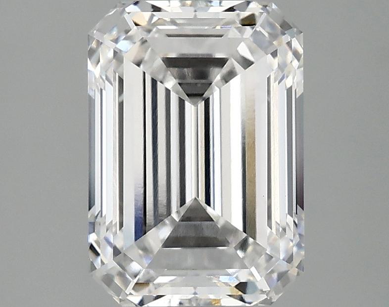 2.53 Carat Emerald Shaped Ideal Cut VVS2 IGI Certified Lab Grown Diamond