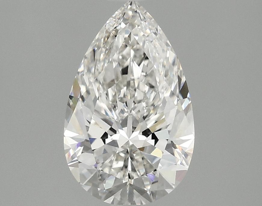 1.54 Carat Pear Shaped Ideal Cut VVS2 IGI Certified Lab Grown Diamond