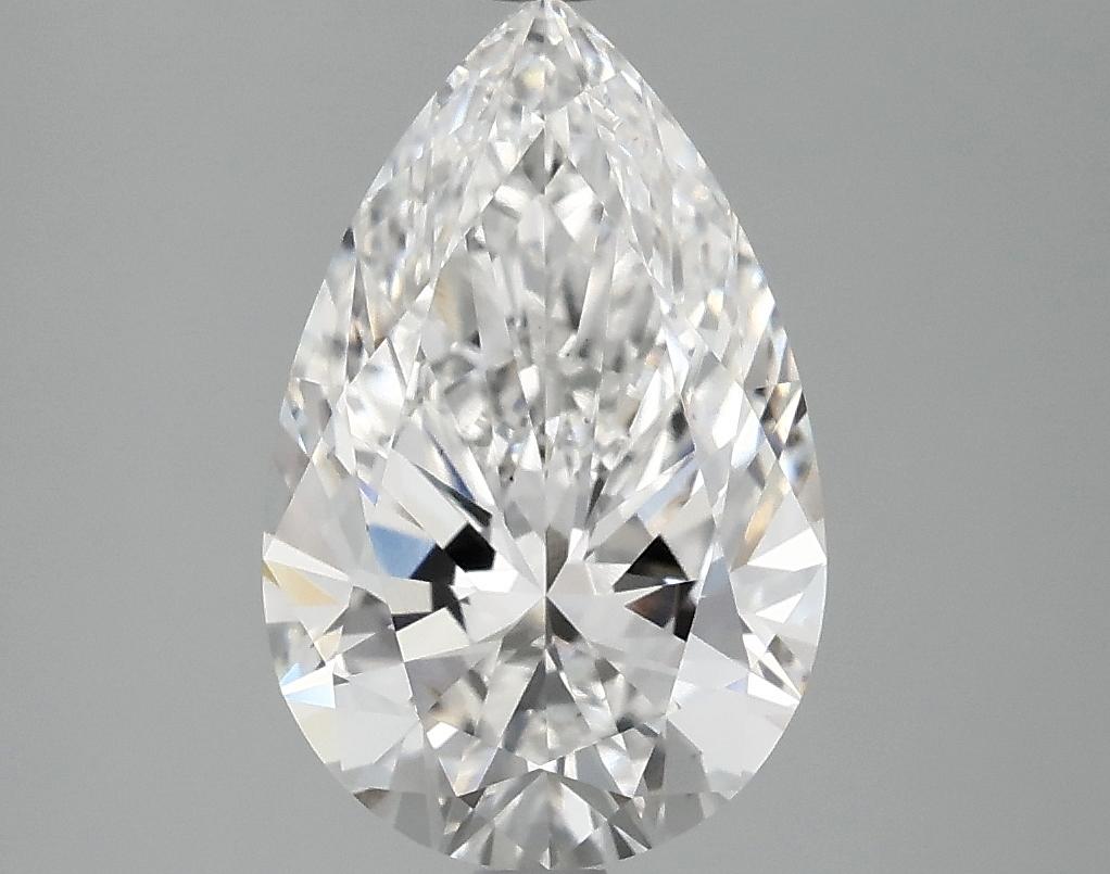 2.51 Carat Pear Shaped Ideal Cut VS2 IGI Certified Lab Grown Diamond