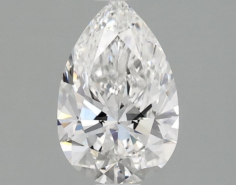 1.05 Carat Pear Shaped Ideal Cut VVS2 IGI Certified Lab Grown Diamond