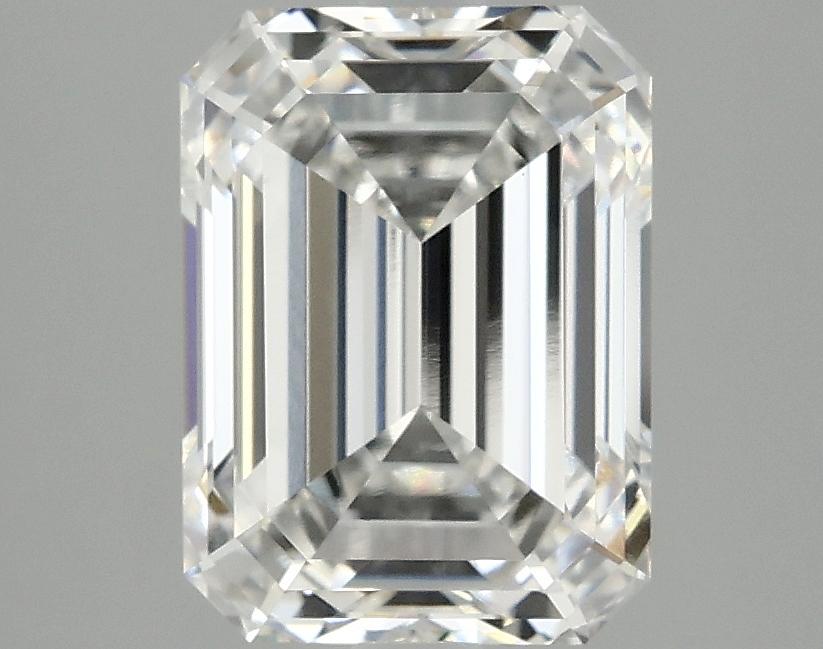 3.16 Carat Emerald Shaped Excellent Cut VVS2 IGI Certified Lab Grown Diamond