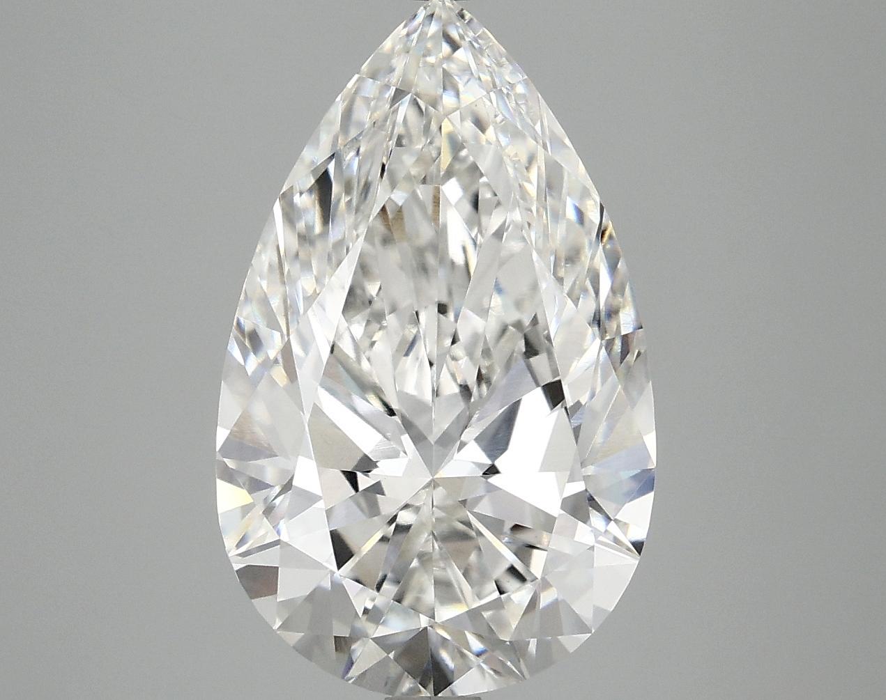 4.84 Carat Pear Shaped Ideal Cut VS1 IGI Certified Lab Grown Diamond