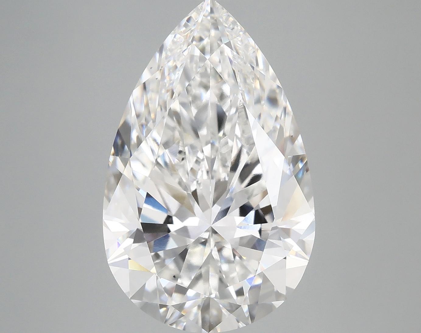 6.56 Carat Pear Shaped Ideal Cut VS1 IGI Certified Lab Grown Diamond