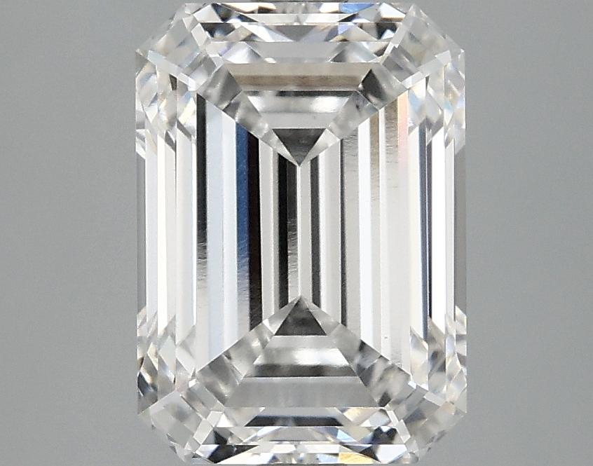 3.18 Carat Emerald Shaped Excellent Cut VVS2 IGI Certified Lab Grown Diamond