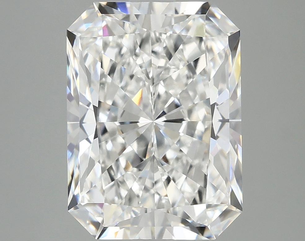4.17 Carat Radiant Shaped Excellent Cut VVS2 IGI Certified Lab Grown Diamond