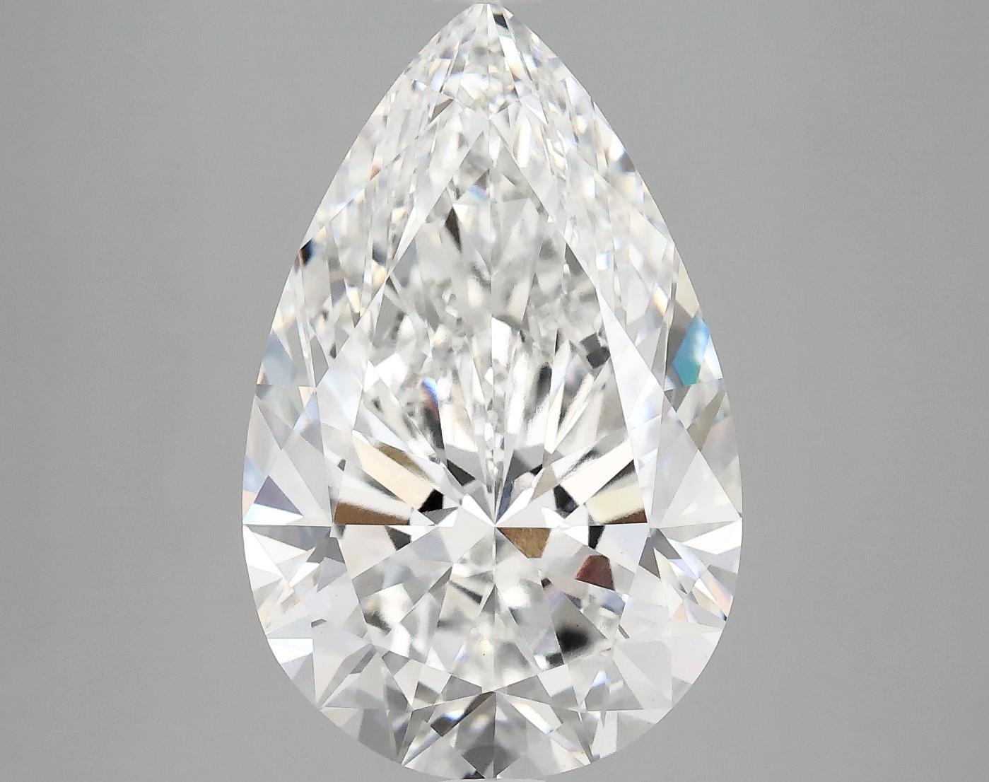 6.3 Carat Pear Shaped Ideal Cut VVS2 IGI Certified Lab Grown Diamond