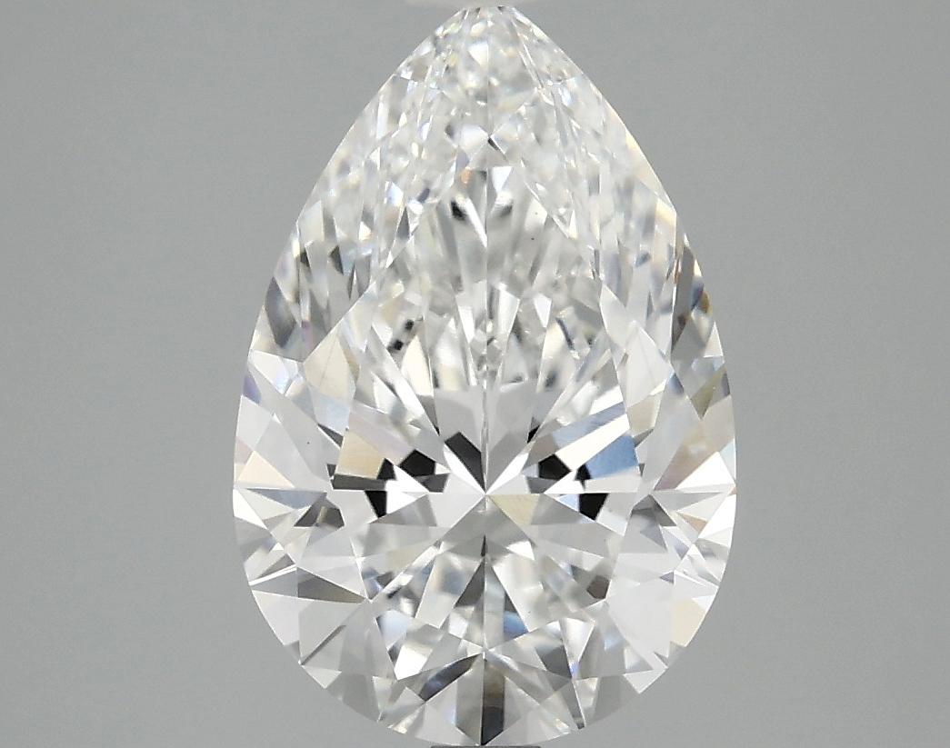 3.1 Carat Pear Shaped Excellent Cut VVS2 IGI Certified Lab Grown Diamond