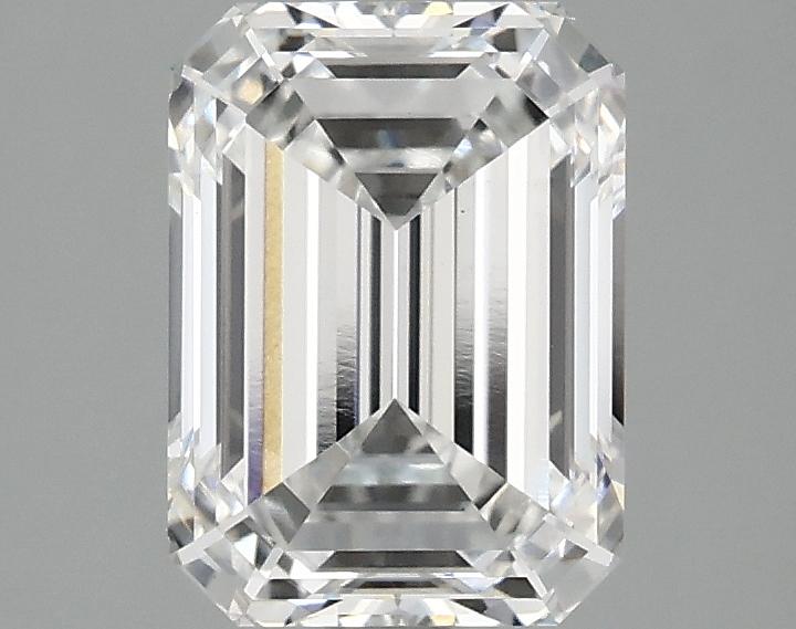 2.06 Carat Emerald Shaped Excellent Cut VVS2 IGI Certified Lab Grown Diamond