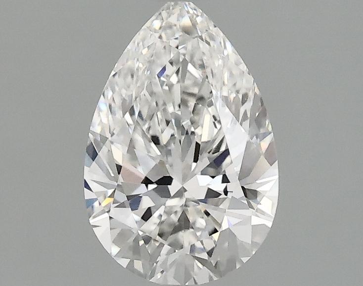 1.08 Carat Pear Shaped Excellent Cut VVS2 IGI Certified Lab Grown Diamond