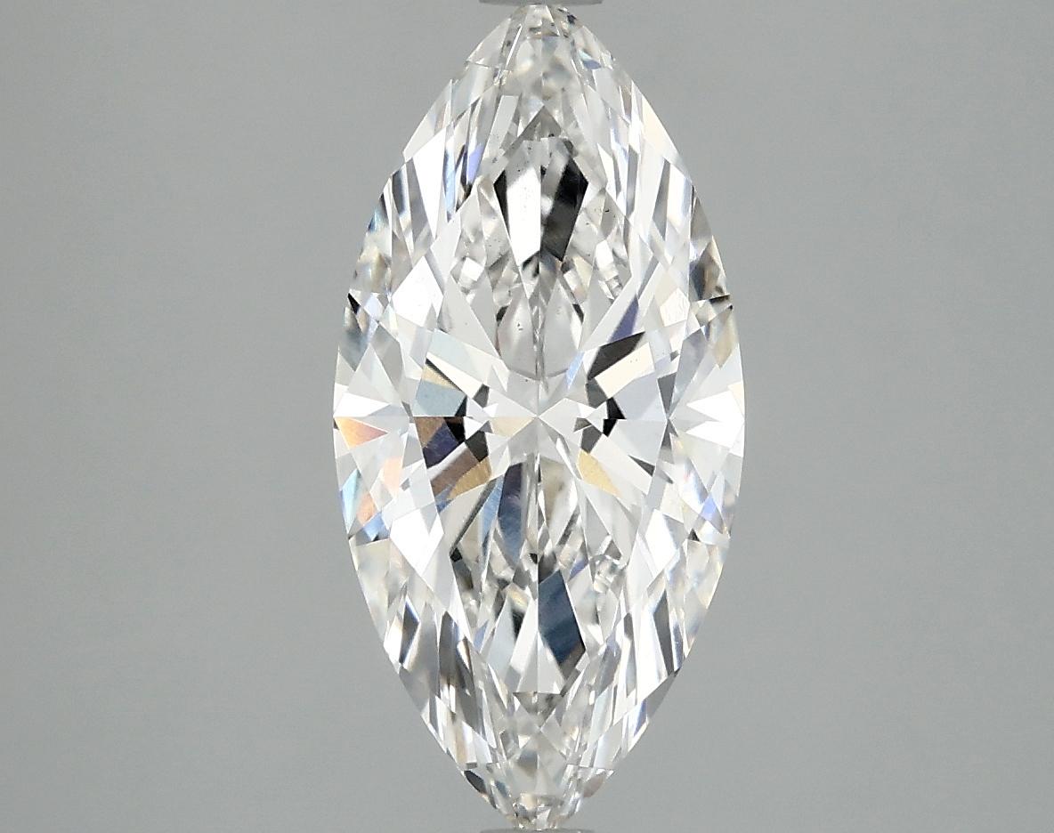 2.52 Carat Marquise Shaped Excellent Cut VS1 IGI Certified Lab Grown Diamond