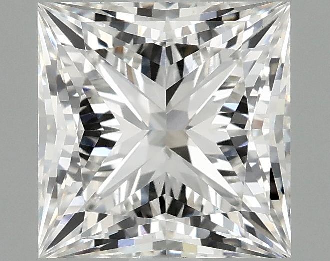 1.55 Carat Princess Shaped Ideal Cut VS1 IGI Certified Lab Grown Diamond