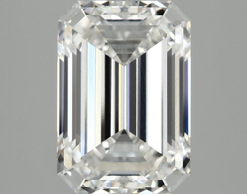 3.07 Carat Emerald Shaped Ideal Cut VVS2 IGI Certified Lab Grown Diamond