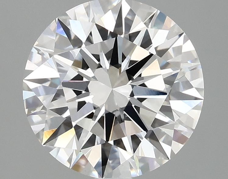 2.58 Carat Round Shaped Ideal Cut VVS2 IGI Certified Lab Grown Diamond