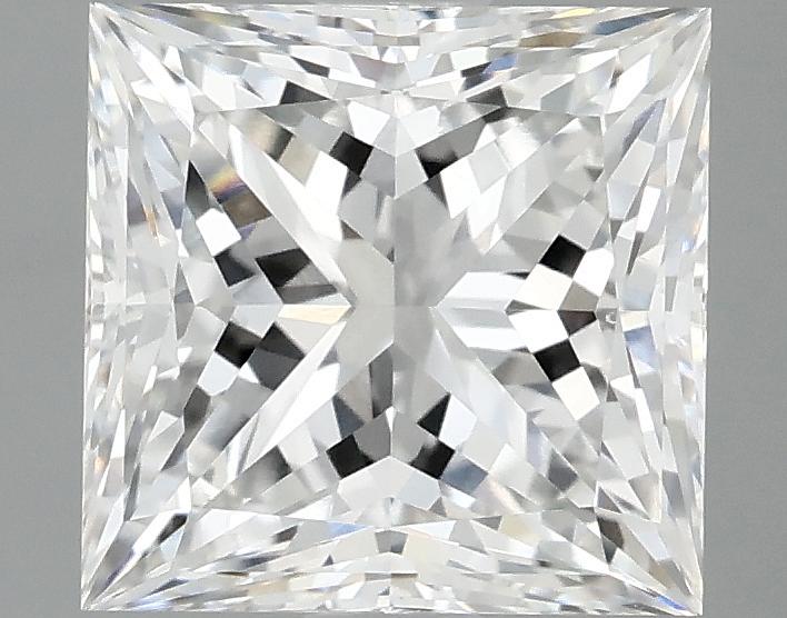 2.09 Carat Princess Shaped Ideal Cut VS1 IGI Certified Lab Grown Diamond