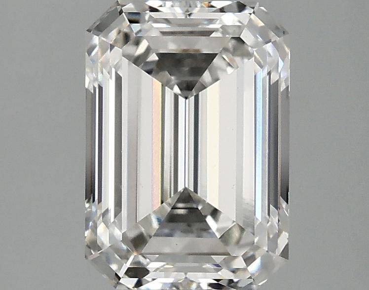 2.05 Carat Emerald Shaped Ideal Cut VVS2 IGI Certified Lab Grown Diamond