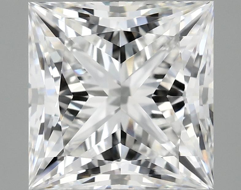 2.05 Carat Princess Shaped Ideal Cut VVS2 IGI Certified Lab Grown Diamond