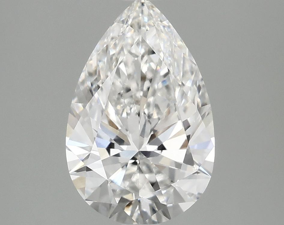 2.06 Carat Pear Shaped Excellent Cut VVS2 IGI Certified Lab Grown Diamond
