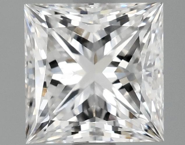 1.55 Carat Princess Shaped Ideal Cut VVS2 IGI Certified Lab Grown Diamond