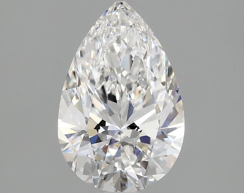 1.5 Carat Pear Shaped Excellent Cut VVS2 IGI Certified Lab Grown Diamond