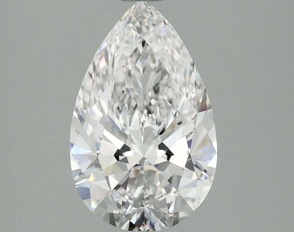 2.07 Carat Pear Shaped Ideal Cut VVS2 IGI Certified Lab Grown Diamond