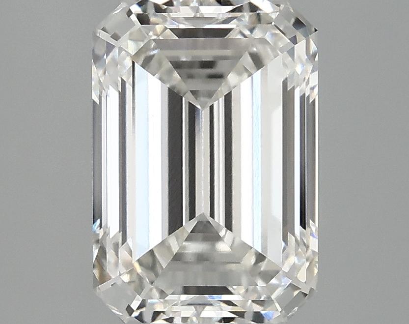 3.07 Carat Emerald Shaped Ideal Cut VVS2 IGI Certified Lab Grown Diamond