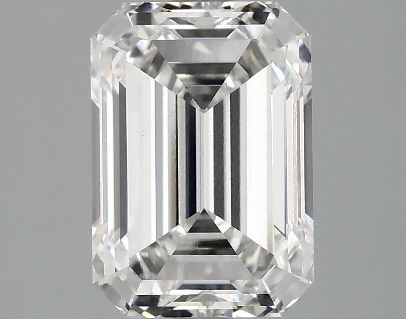 2.56 Carat Emerald Shaped Ideal Cut VS1 IGI Certified Lab Grown Diamond