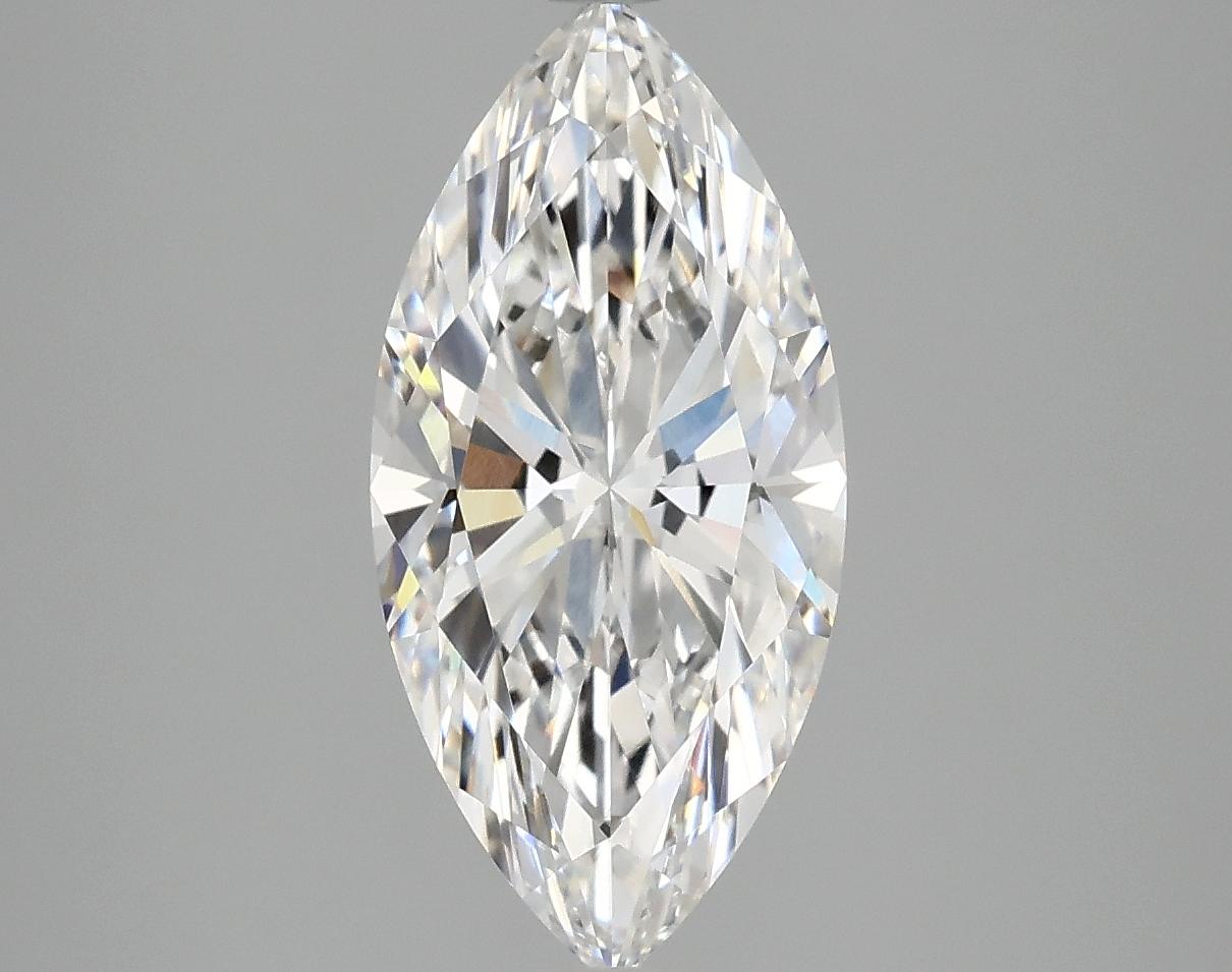 2.52 Carat Marquise Shaped Excellent Cut VVS2 IGI Certified Lab Grown Diamond